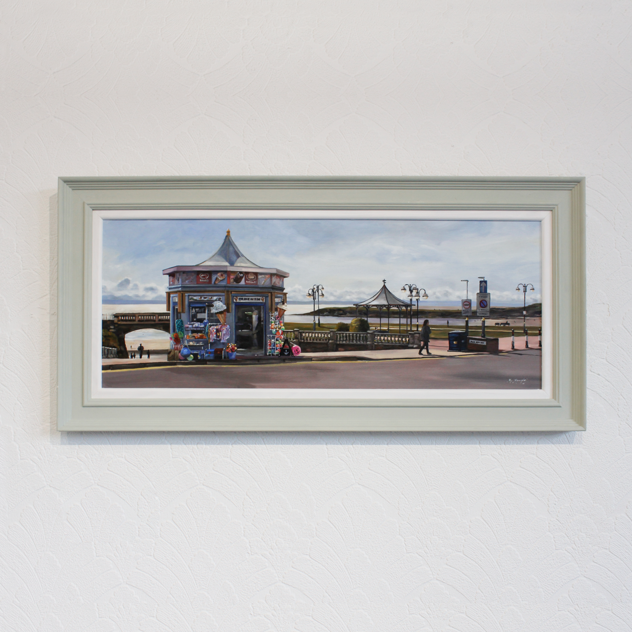 Barry Island Kiosk, Bucket and spade - Malcolm Murphy